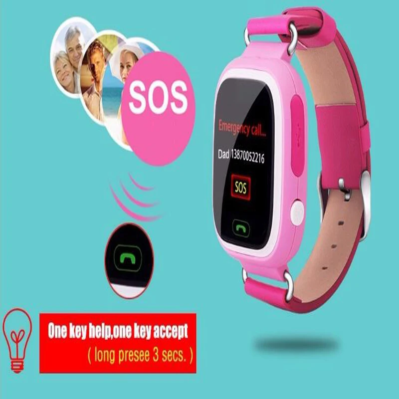 Профессиональные Часы сотовый телефон для ухода за детьми умные часы gps/ lbs трекер