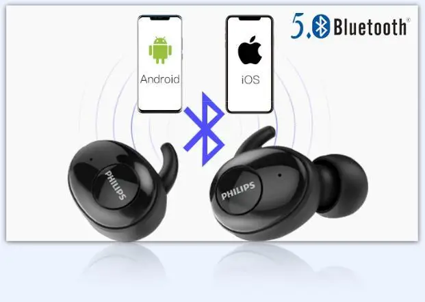 PHILIPS SHB2505 UpBeat TRUE беспроводные наушники Bluetooth 5,0