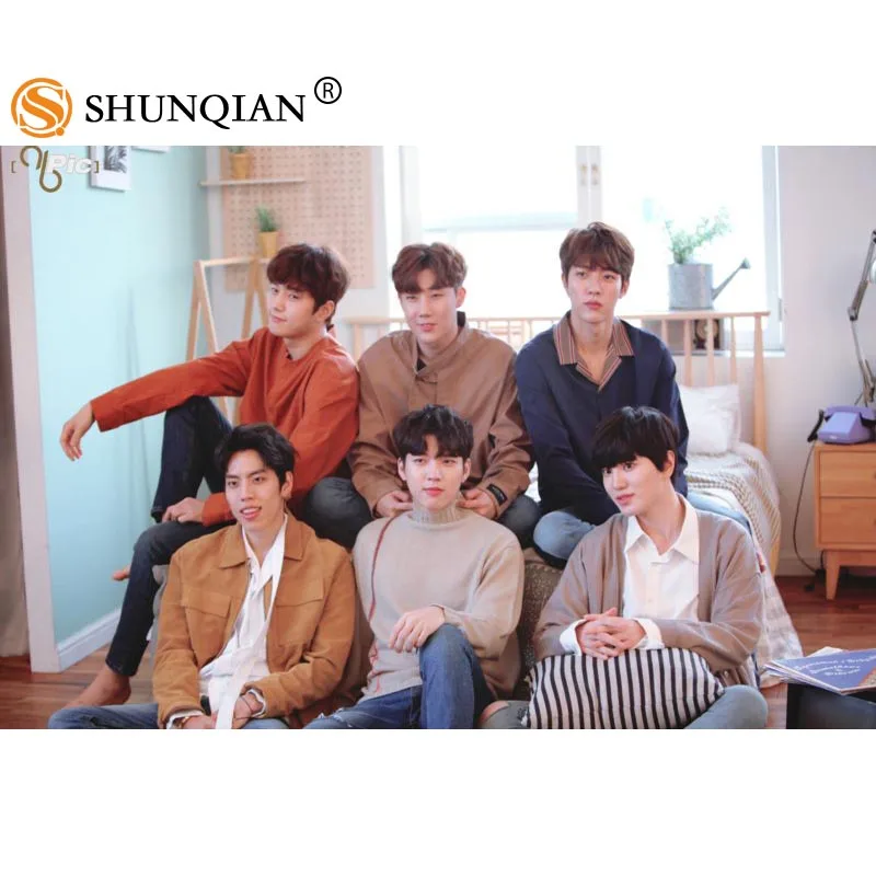 Новое поступление Шелковый постер KPOP INFINITE Custom Printing тканевый плакат Fashion Home Art Deco