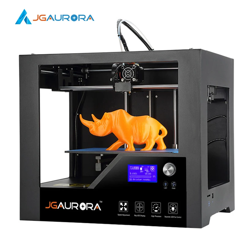 3D принтер JGAURORA Z 603S самый стабильный полностью металлический корпус высокая