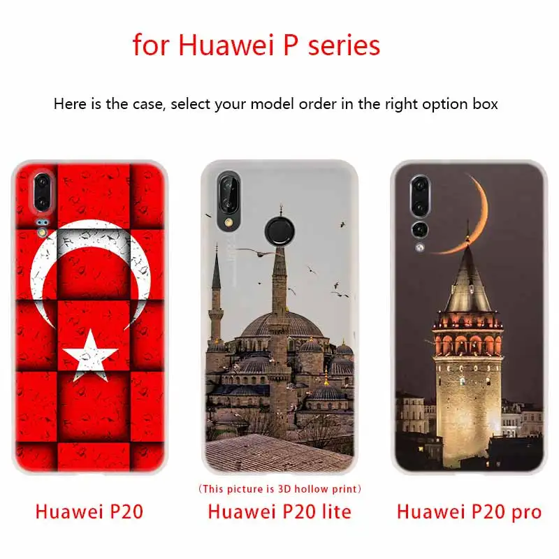Красивый чехол MLLSE в турецком стиле силиконовый мягкий из ТПУ для Huawei P30 P20 Pro P10 P9 P8