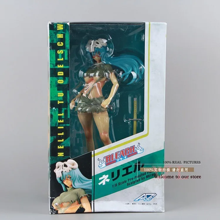 Японское аниме Bleach Фигурки Nelliel Tu Odelschw 1/8 масштаб художественная фигура 21 см мультяшная модель для рождественских подарков