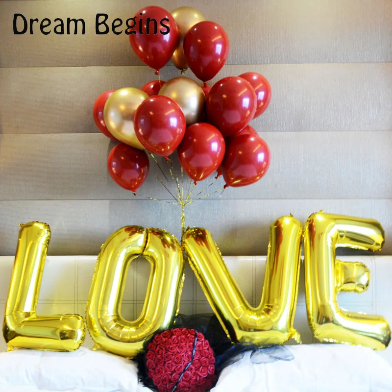 ДБ 10 шт. в партии красный рубин растительный Декор Марьяж Арка с воздушными