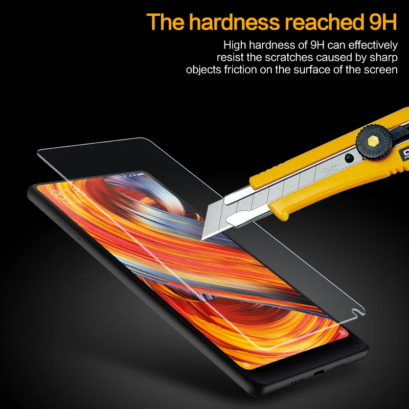 Защитное стекло SmartDevil для xiaomi Mi Mix 2 закаленное 9H мобильный телефон защитная
