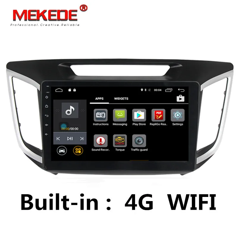 TDA7851 10 2 дюймов Android автомобильный dvd GPS плеер для HYUNDAI IX25 CRETA автомобильное радио