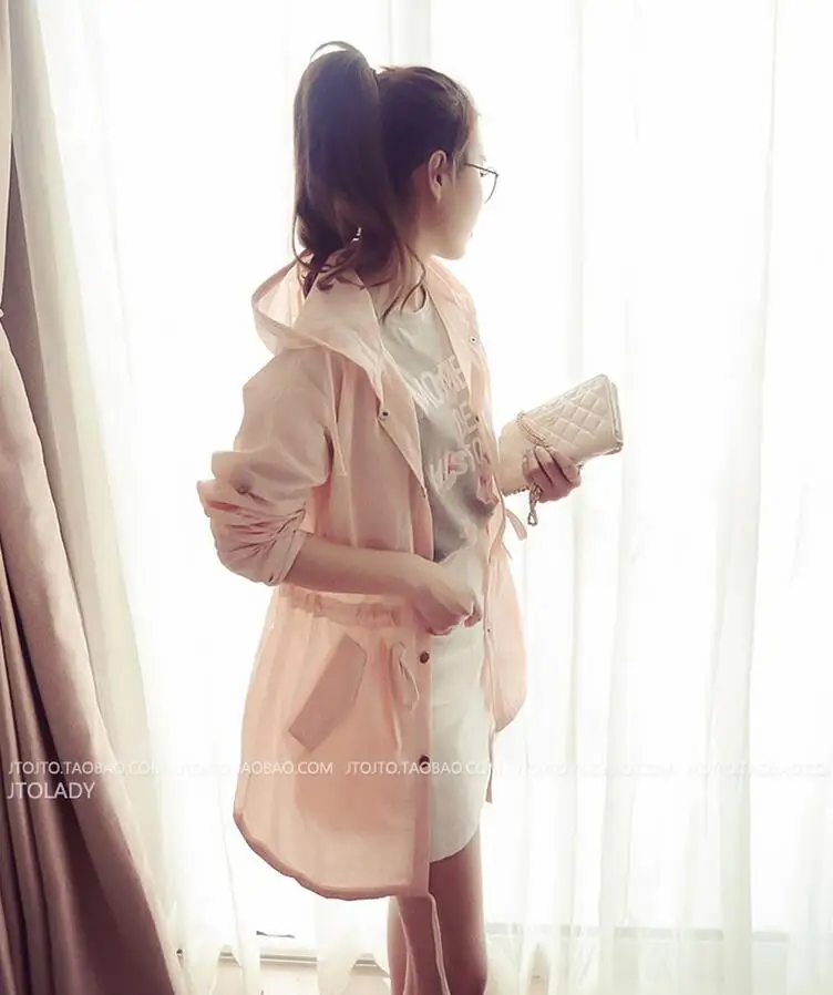 Летние свободные Солнцезащитная одежда Новинка 2017 Большие размеры женские