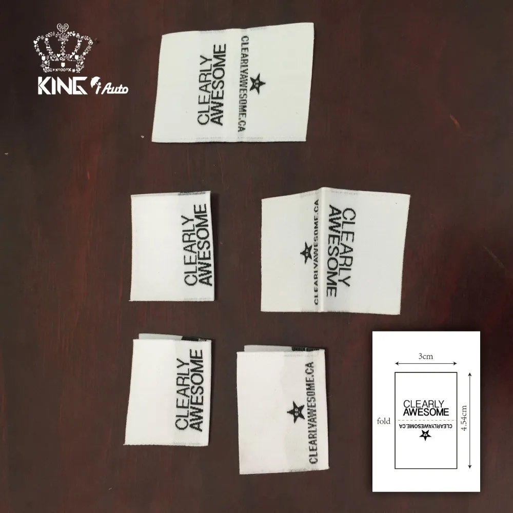 Одежда бренда или индивидуальная тканая Этикетка/Бесплатный налог и Бесплатная