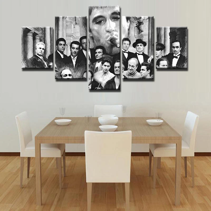 5 шт. Современный домашний декор для стены холст картина HD печать художественная