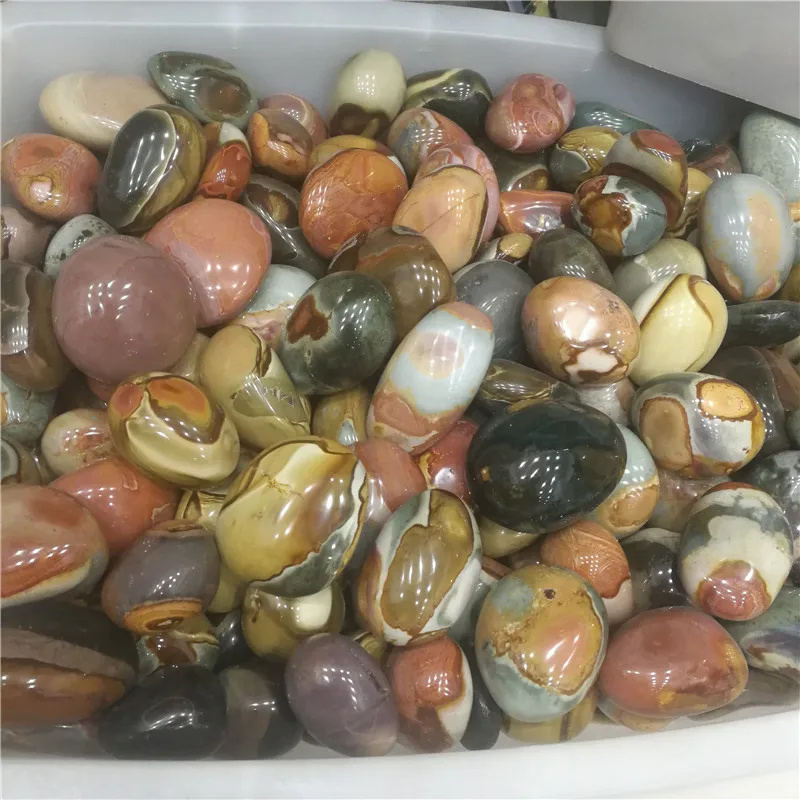 1 шт. натуральный Красочный Морской камень ладони драгоценный Нерегулярные