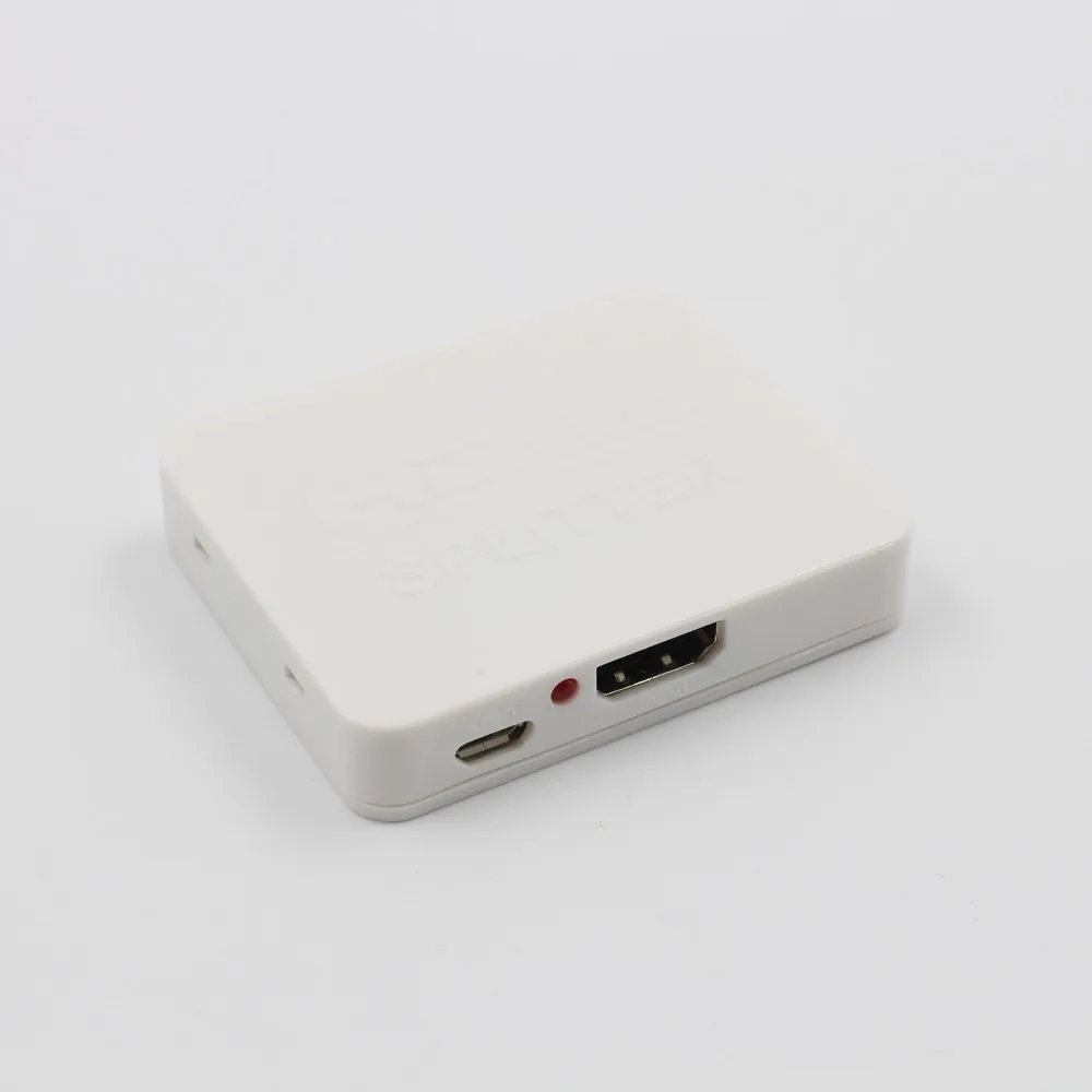 CARPRIE полезный Полный 3D 4 k HDMI сплиттер 1x2 1 в 2 из репитер усилитель подключение 2 телевизора Кабель адаптер Прямая