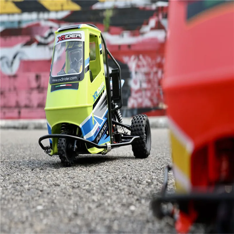X Rider Flamingo 1/8 2 4G 2WD Радиоуправляемый автомобиль Электрический трехколесный