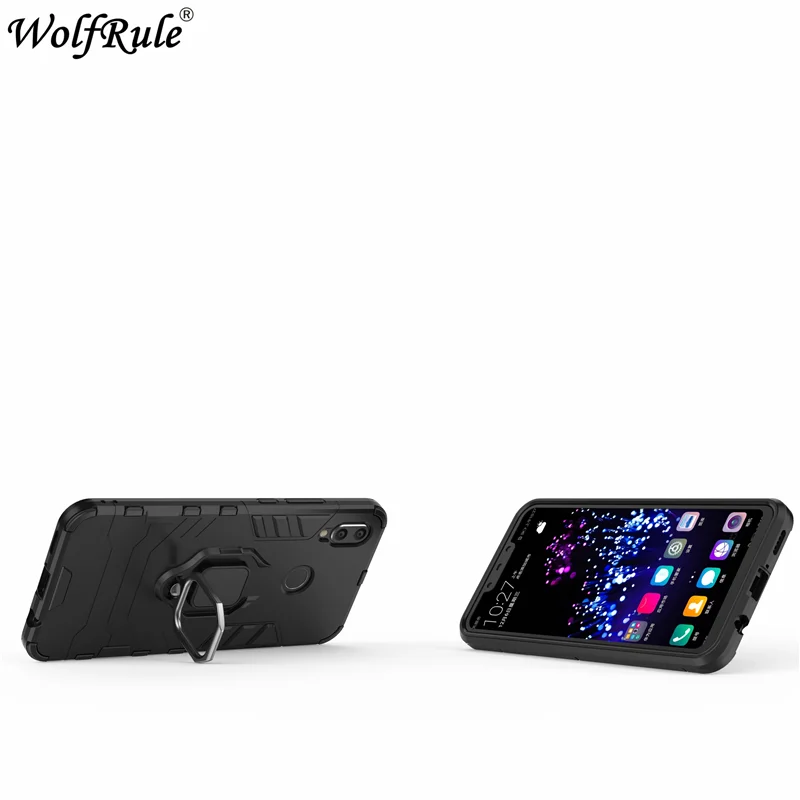 

Car Phone Holder Magnetic Case For Huawei Nova 3i Case On Huawei P Smart Plus Finger Ring Stand Cover Nova 3i Case Coque Fundas