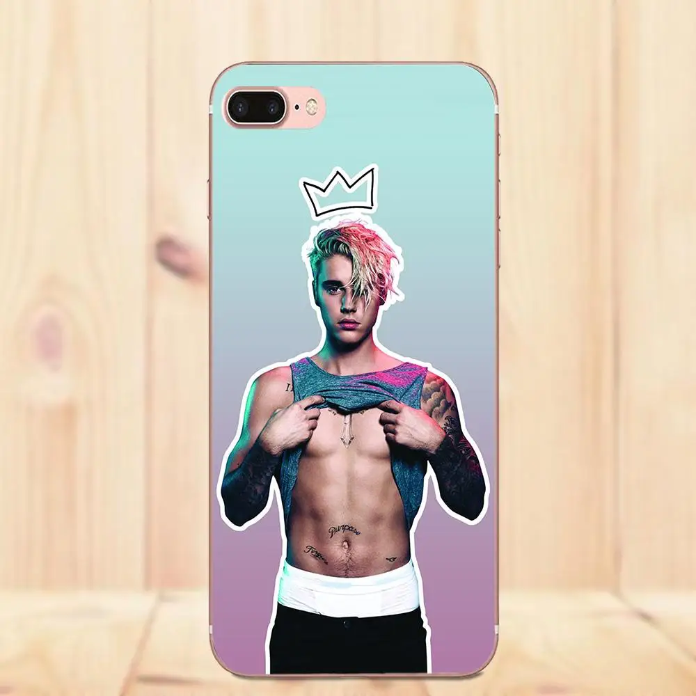 Maerknon для Apple iPhone X 4 4S 5 5C 5S SE 6 6S 7 8 Plus Мягкий чехол Coque Джастин Бибер | Мобильные