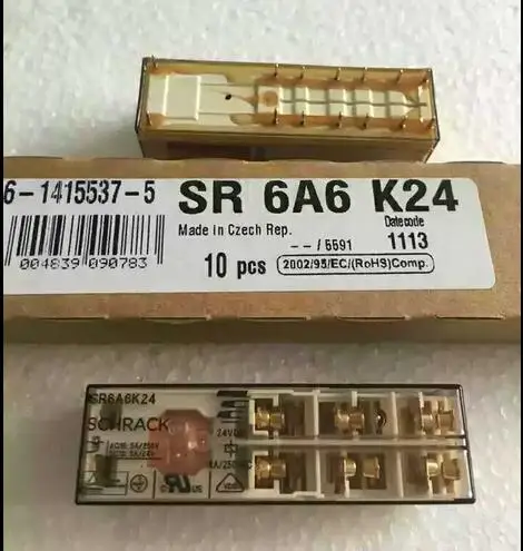 Новое защитное реле 24 В SR6A6K24 6A6K24 V23050 A1024 A533 24VDC DC24V V 8A 250VAC 14PIN 1шт./лот|Реле| |