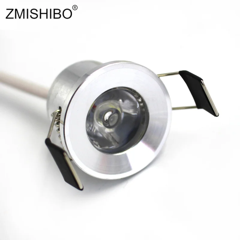 ZMISHIBO 110 В-240 В 27 мм 1 дюйм 3 Вт светодиодный светильник 220 K серебристый мини-потолок
