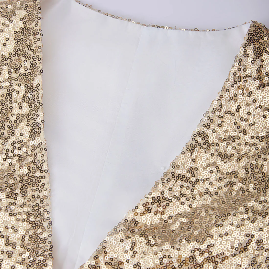 Men Paillette Waistcoat Luxurious Gold Silver Red Blue Full Sequins Wedding Groom Vest Gilet Homme DJ Bar Singers Costume |