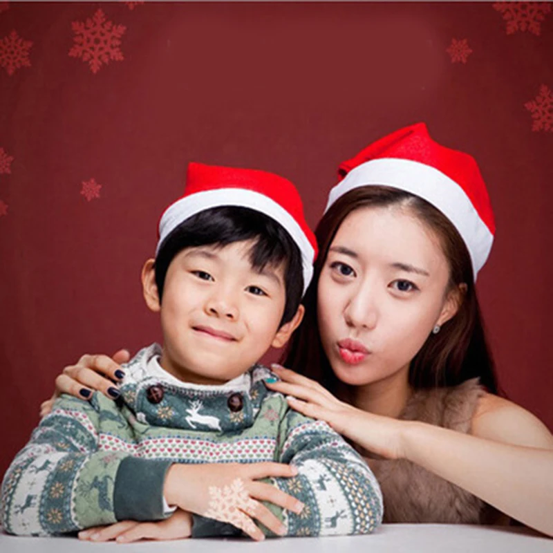 Шапка Деда Мороза для новогодней вечеринки 10 шт.|hats for|hat redhat hat |