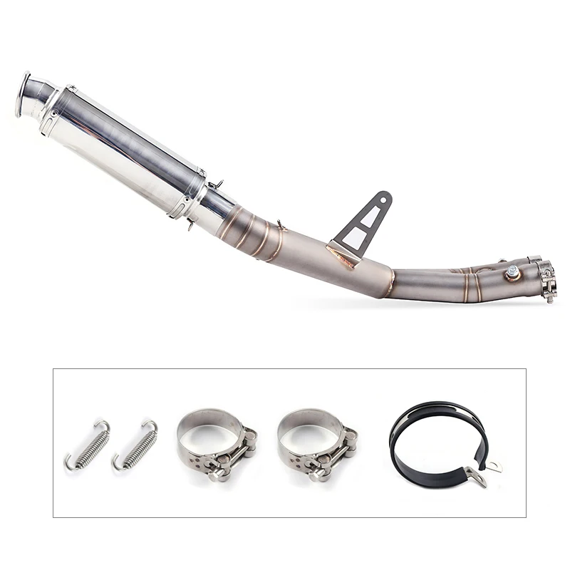 Полная выхлопная система мотоцикла slip on для Yamaha YZF R1 YZR-R1 контакт среднего звенья трубы
