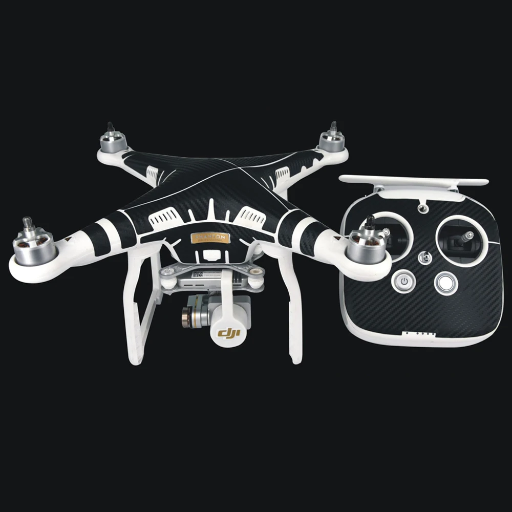 Защитная Наклейка из углеродного волокна Обложка для DJI Phantom 3 Улучшенный
