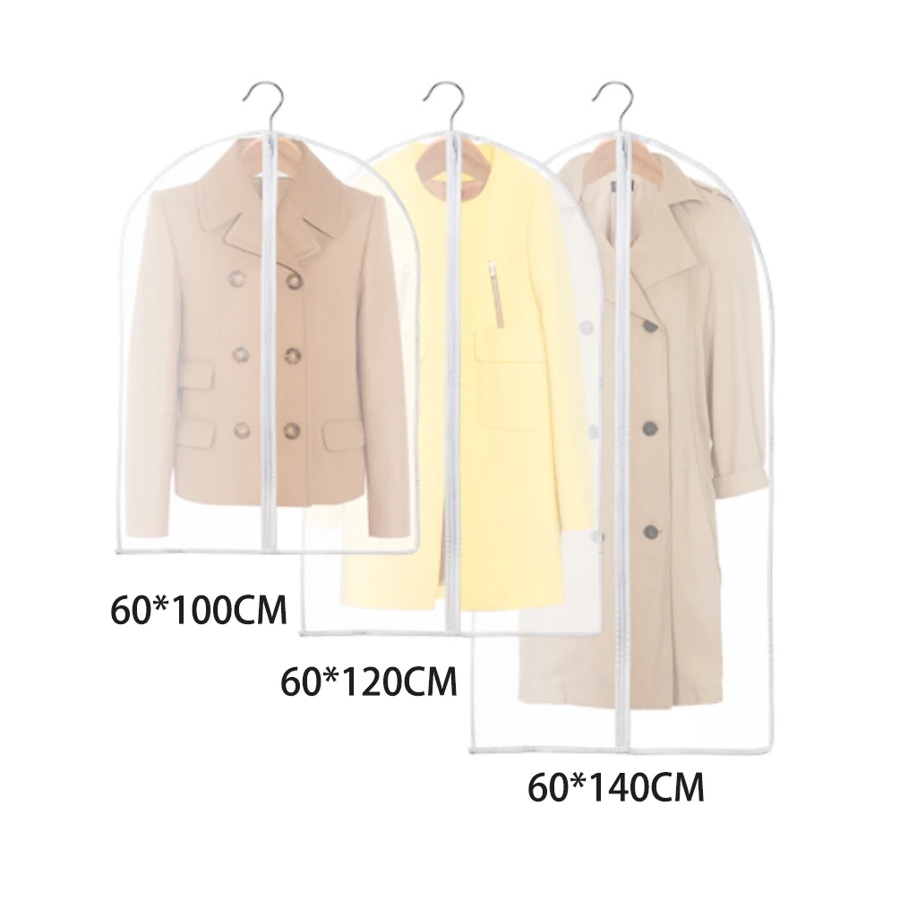 5 шт. прозрачные мешки для танцев на молнии|Чехлы одежды| |