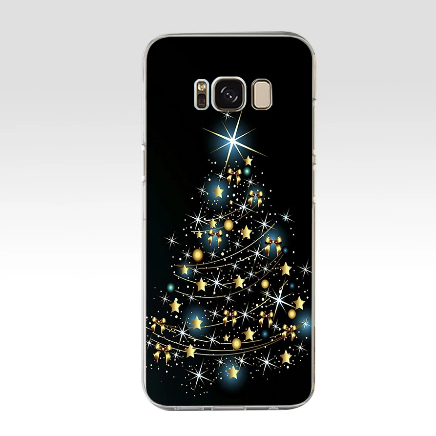 11 145 Z счастливый Рождественский из ТПУ Мягкий силиконовый чехол для samsung Galaxy s6 s7 edge S9 S8 S10 Plus чехол для телефона Capa Capinha - Цвет: 11