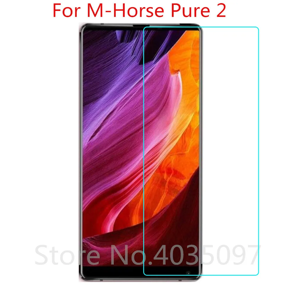 2.5D 9H стекло для M Horse Pure 2 защита экрана закаленное Защитная пленка против