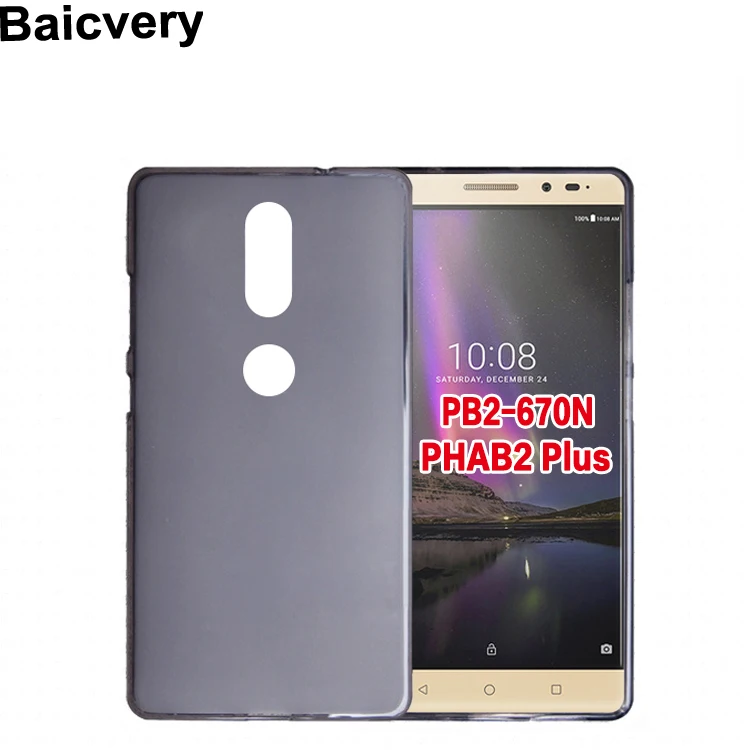 Мягкий Силиконовый ТПУ чехол для Lenovo Phab 2 plus 6 4 дюйма Нескользящий Резиновый чехлы