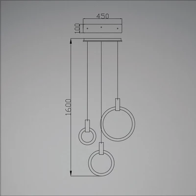 Square lamp panel Современный светодиодный светильник в скандинавском стиле для гостиной, подвесной светильник для спальни, лестничное освещение, новинка, подвесной светильник в стиле лофт - Цвет абажура: Square lamp panel