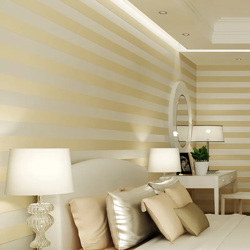 Современная функциональная короткая вертикальная полоса настенная бумага в