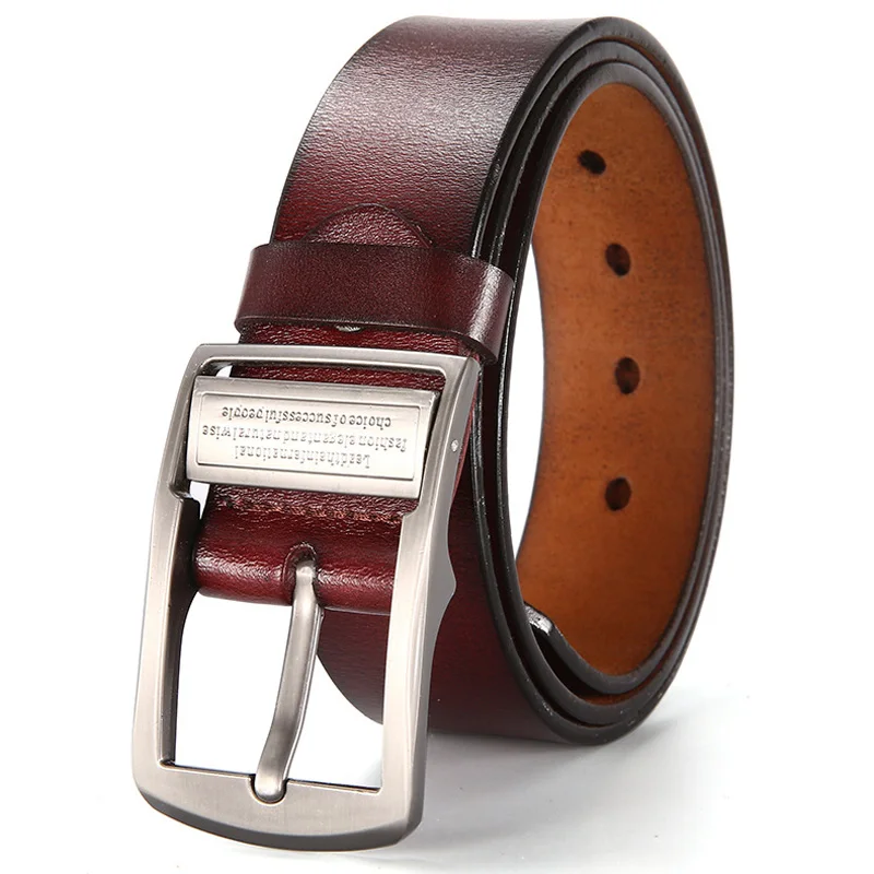 2019 новый мужской ремень из натуральной коровьей кожи роскошный ремни для мужчин