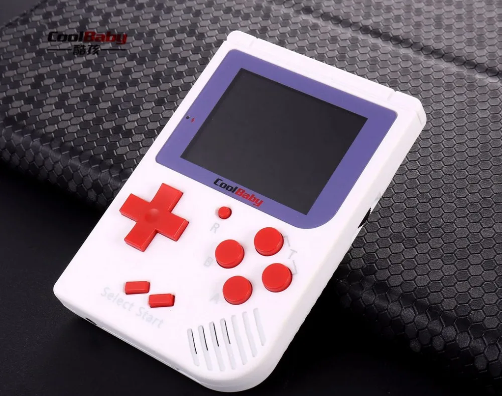 Coolbaby RS-6 Portable Retro Mini Handheld Game Console 8 bit 2.0 inch LCD Color Colour Children Player Built-in 129 Games | Электроника