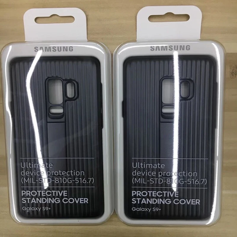 SAMSUNG натуральная mobilephon чехол Поддержка Galaxy S9 плюс прочный армированный для