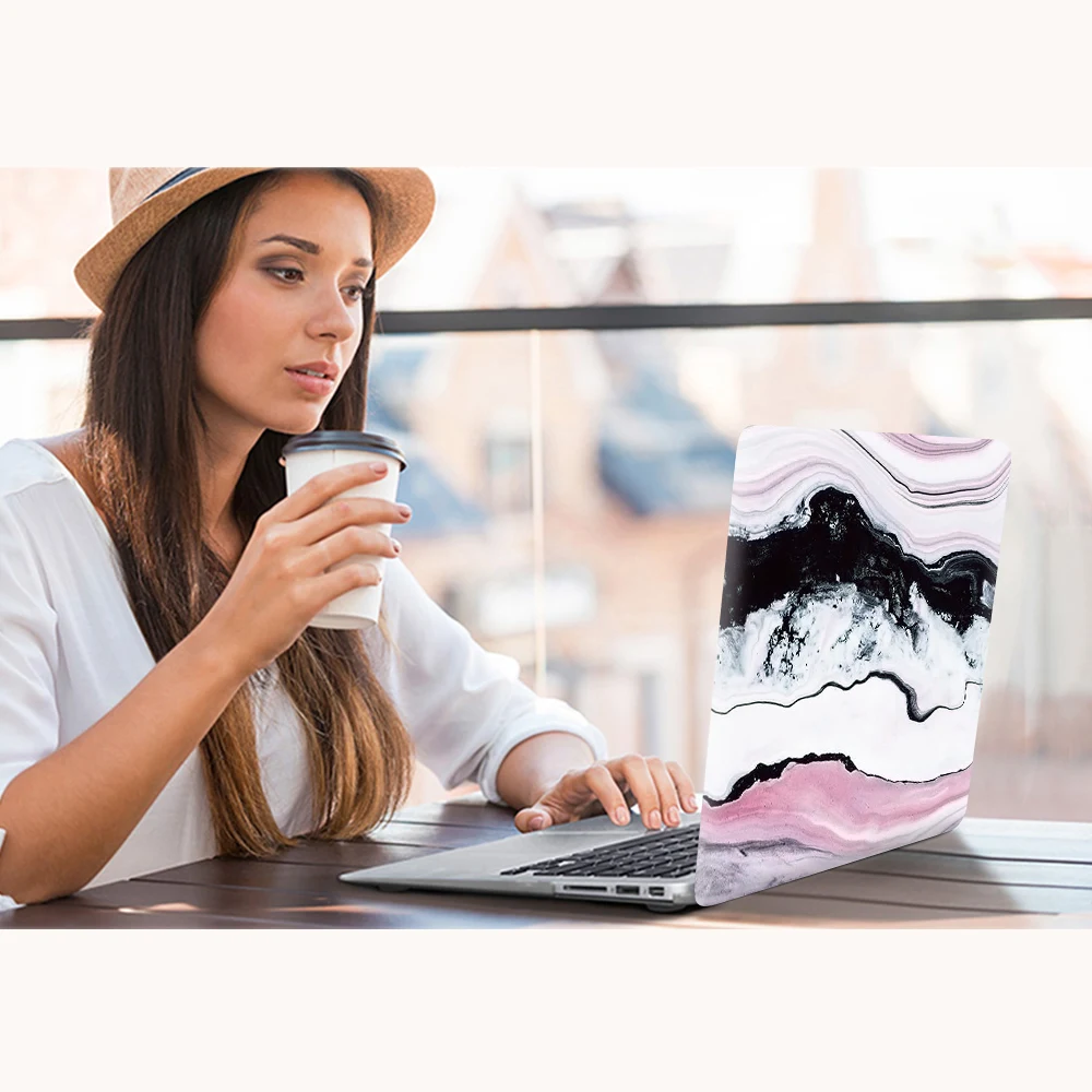 Мраморный чехол для ноутбука MacBook Pro retina 13 15 A1502 A1425 жесткий ПВХ Mac Book A1398 под