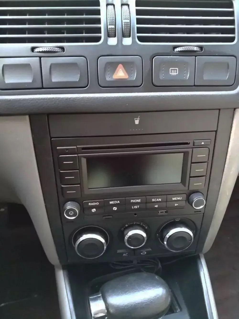 LEMON SHARK Автомагнитола RCN210 CD-плеер USB MP3 AUX Bluetooth 9N 31G 035 185 для VW Golf Jetta MK4 Passat B5 Polo RCN 210