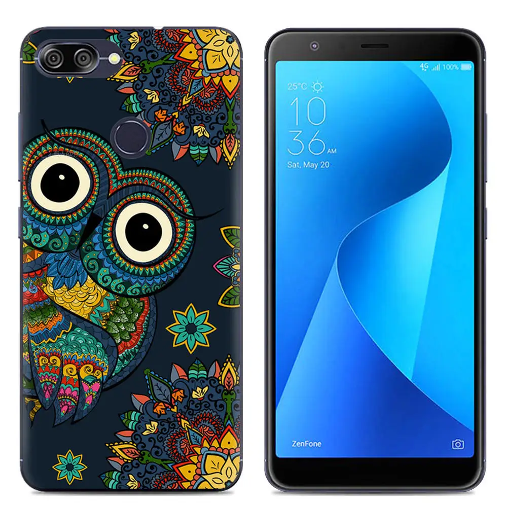 Phone Case For Asus Zenfone Max Plus (M1) / ZB570TL 5.7-inch Cute Cartoon High Quality Painted TPU Soft |