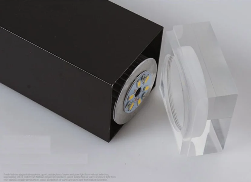 Современный светодиодный квадратный подвесной светильник алюминиевое