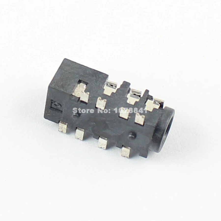 20 шт. в партии 3 5 мм гнездовой аудио разъем 8 Pin SMT SMD стерео для наушников PJ393 |