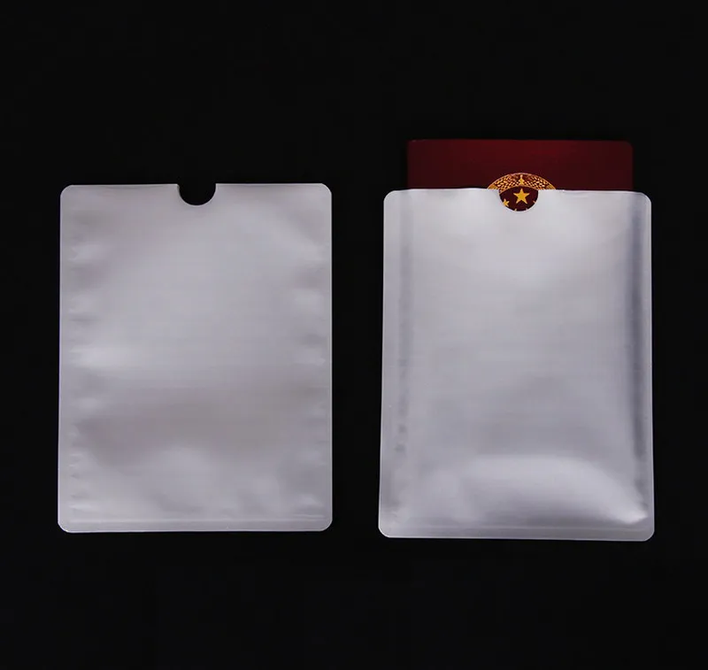 5 шт./компл. RFID блокирующие рукава противоугонная защита для паспорта сумка