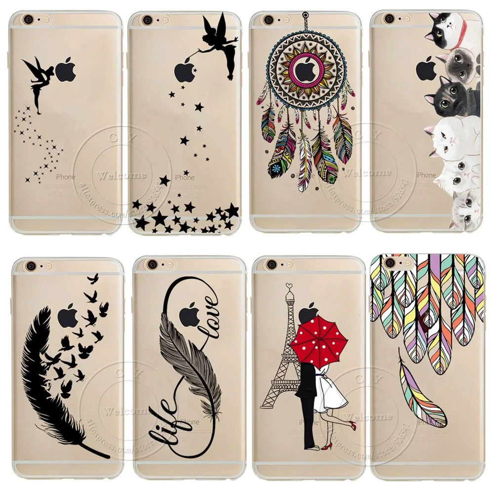 Чехол для iPhone 11 Pro XS Max XR X 4 4S 5 5S SE 6 6S 7 8 Plus чехол с рисунком Ловца снов Тинкера