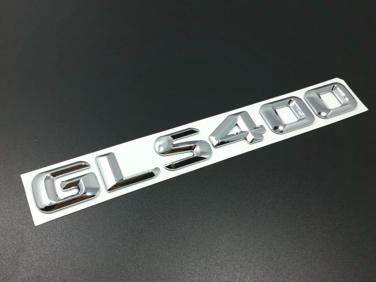 Для Mercedes GLS-Class GLS400 GLS500 багажник Задняя эмблема значок хромированные буквы |