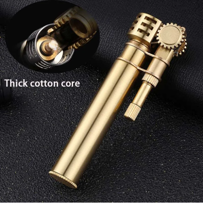 Портативные зажигалки для сигарет ретро керосиновая зажигалка кремневая