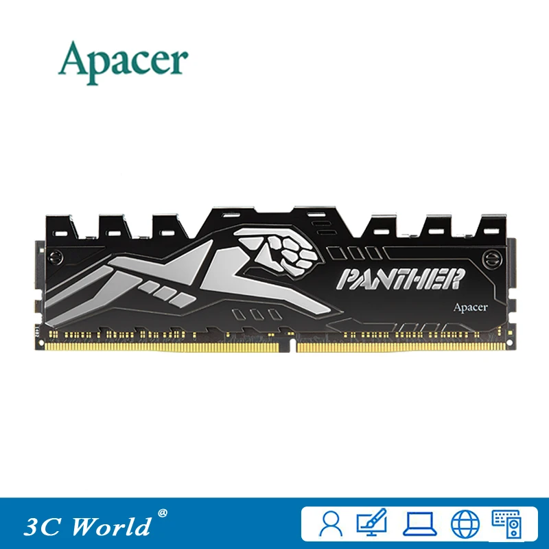Apacer PANTHER DDR4 2400 ОЗУ 16 Гб МГц DIMM оригинальная настольная память для геймеров с