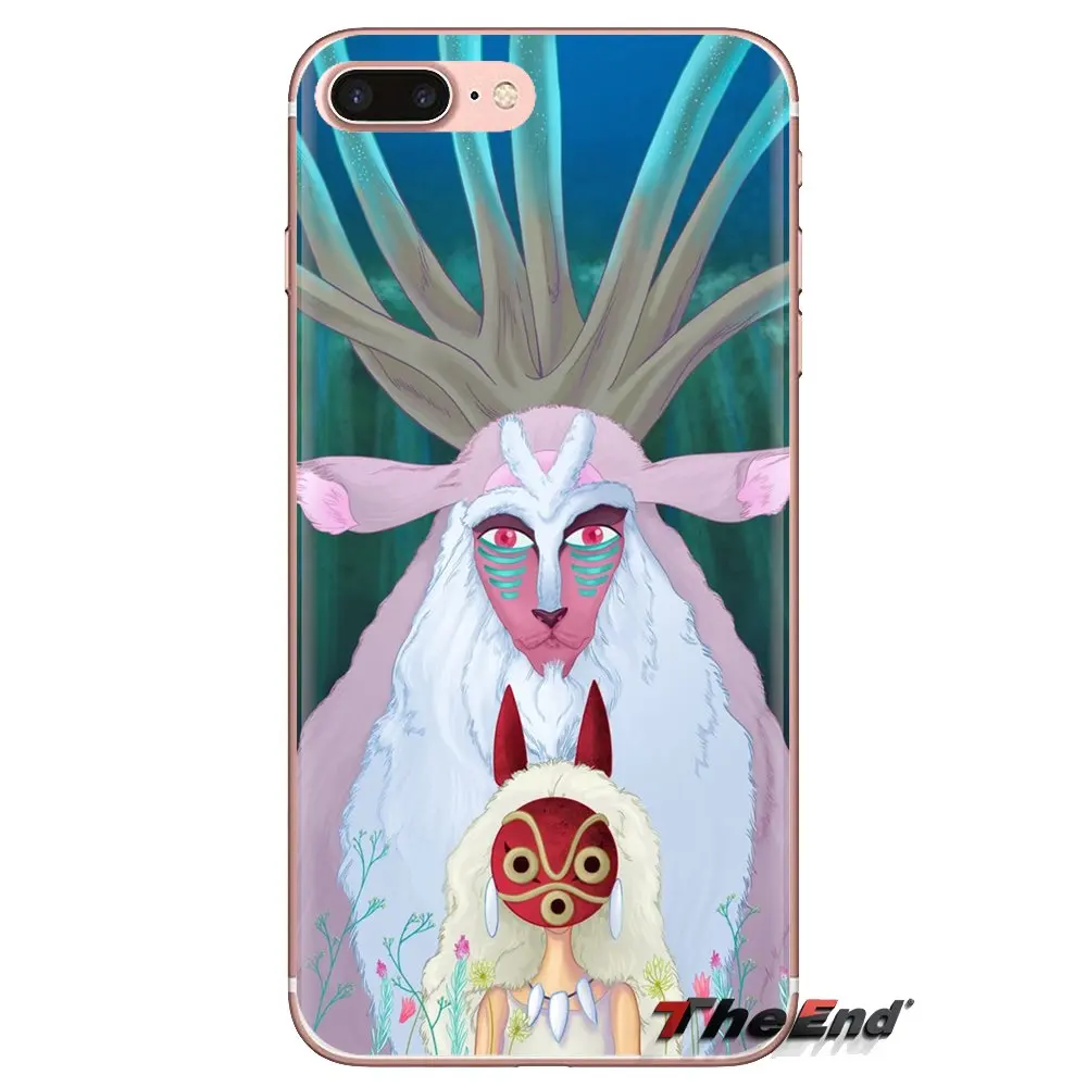 Мягкие прозрачные чехлы для Xiaomi Redmi 4A S2 Note 3 3S 4 4X 5 Plus 6 7 6A Pro Pocophone F1 HIME PRINCESS MONONOKE |