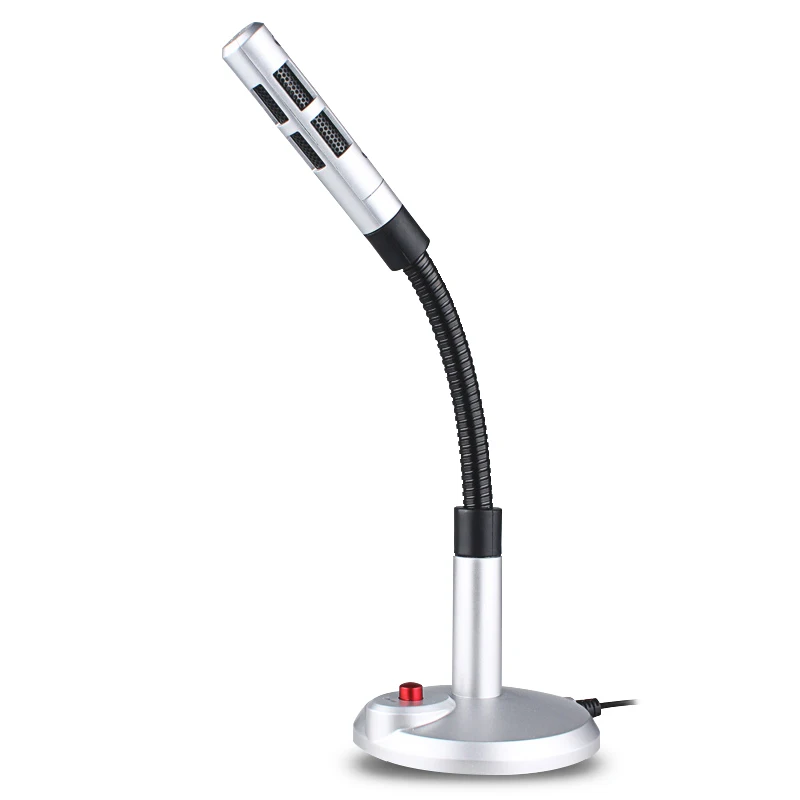 Новый проводной конденсаторный микрофон 3 5 мм для компьютера ПК ноутбука