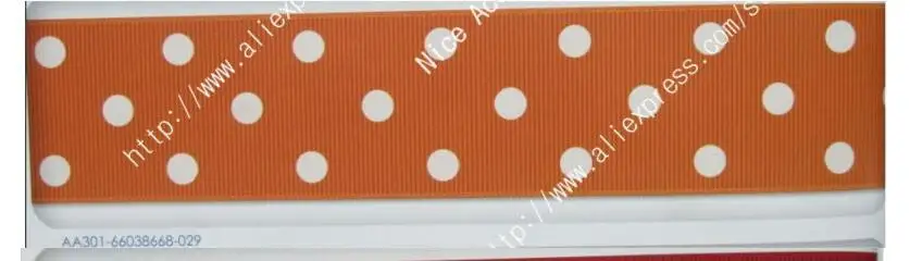 28 1-1/2 ''38 мм полиэстер горошек печатные корсажная лента пятна dotty ленты для волос аксессуары - Цвет: 28