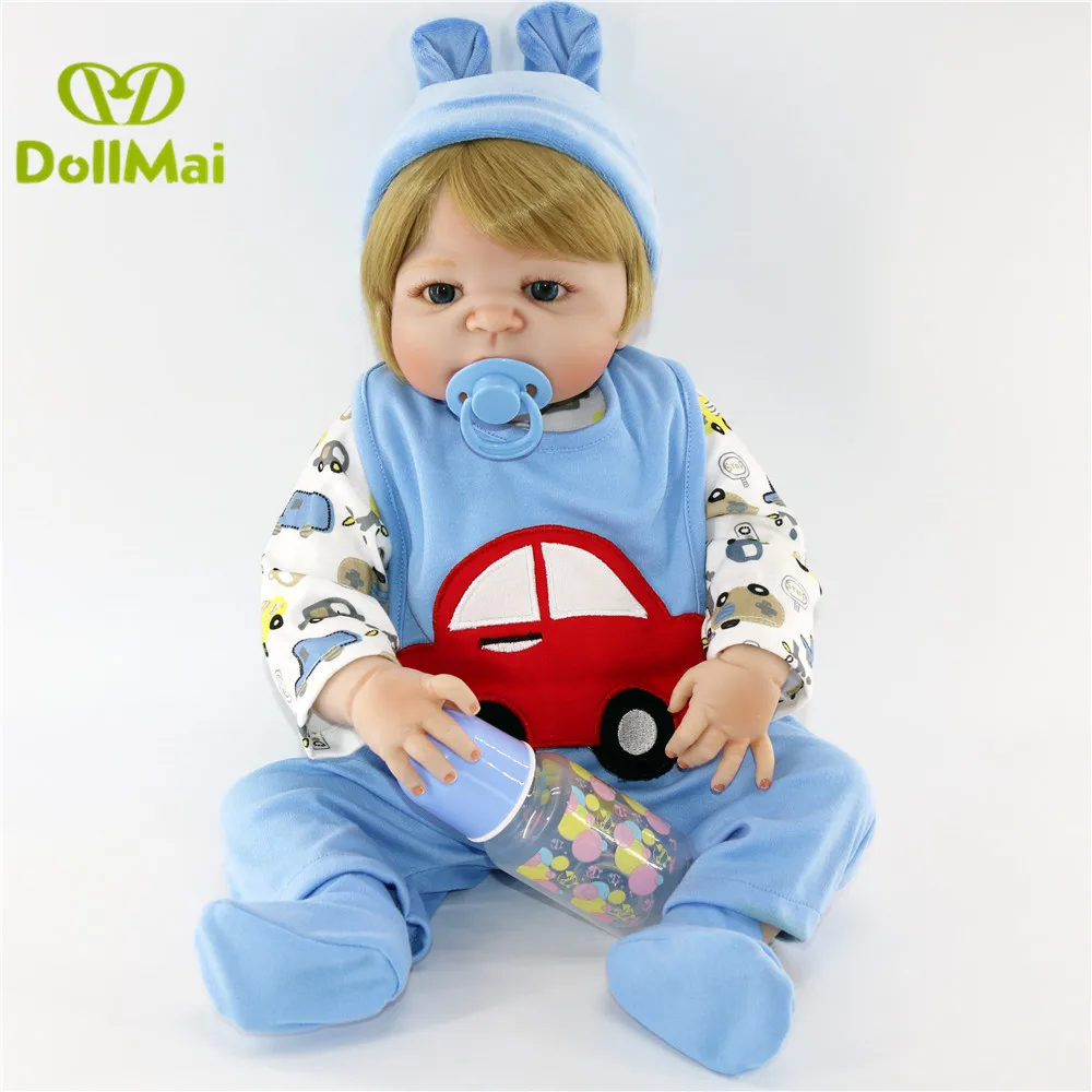NPK 23 &quotПолное Тело силикон Reborn Baby boy Кукла реборн игрушки купаться играть дома
