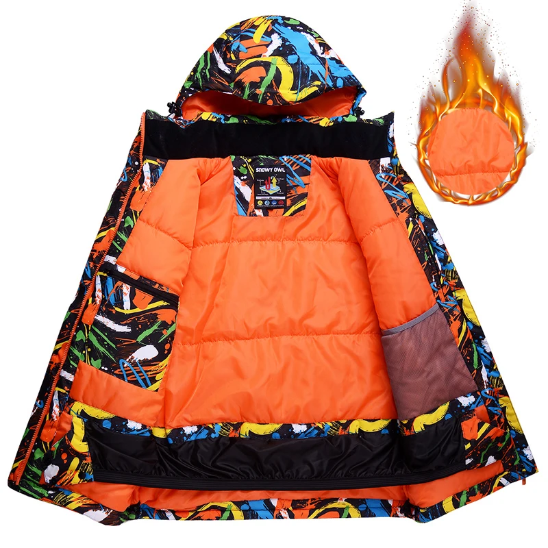 Бесплатная доставка зимние лыжные Куртки Для мужчин открытый Термальность