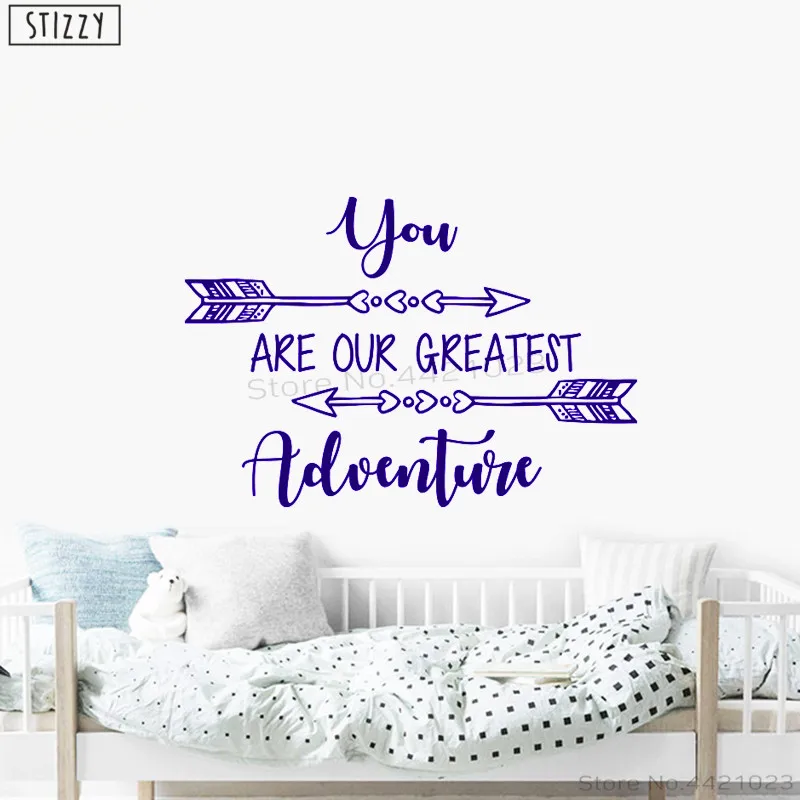 Stizzy Креативные украшения для стены стрелка дизайн виниловые наклейки на стену