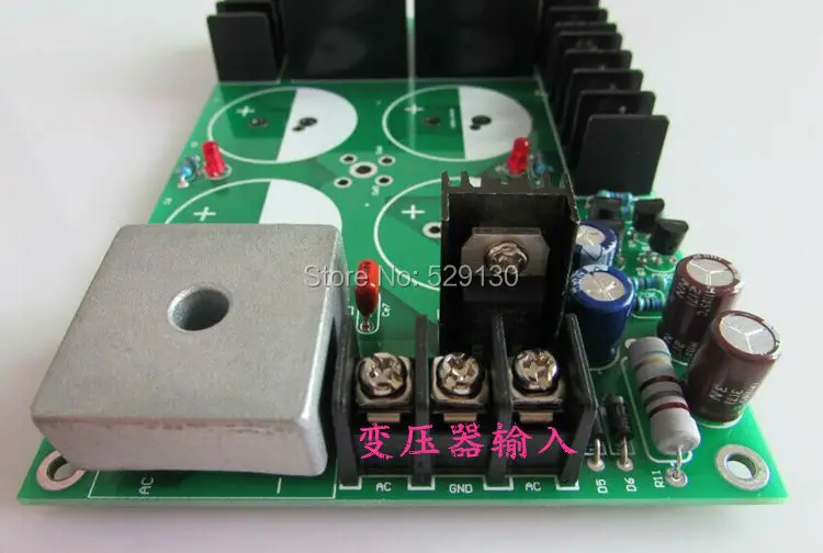DIY Kit ELNA 10000 мкФ 63 В * 4 плата питания выпрямитель источника для усилителя борту