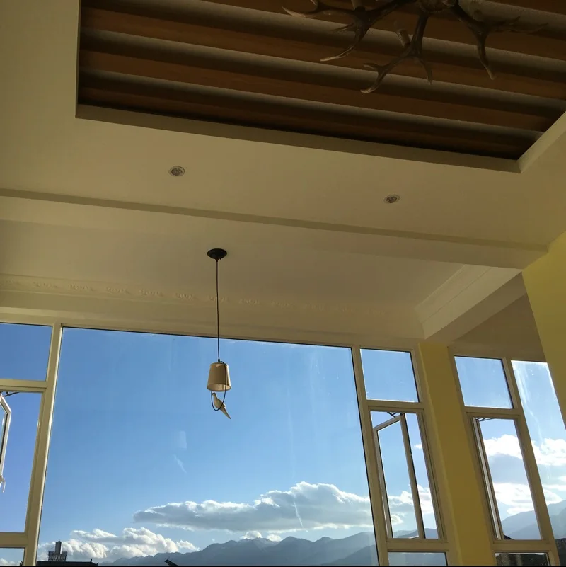 Американская сельская птичья лампа подвесные светильники с тканевым оттенком